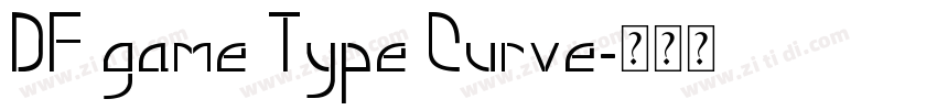 DF game Type Curve字体转换